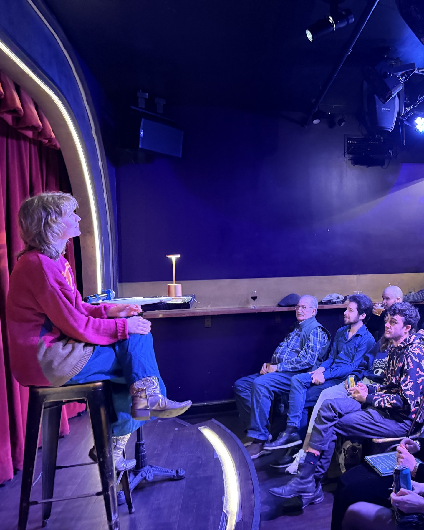 A Writing Group reading in New York City