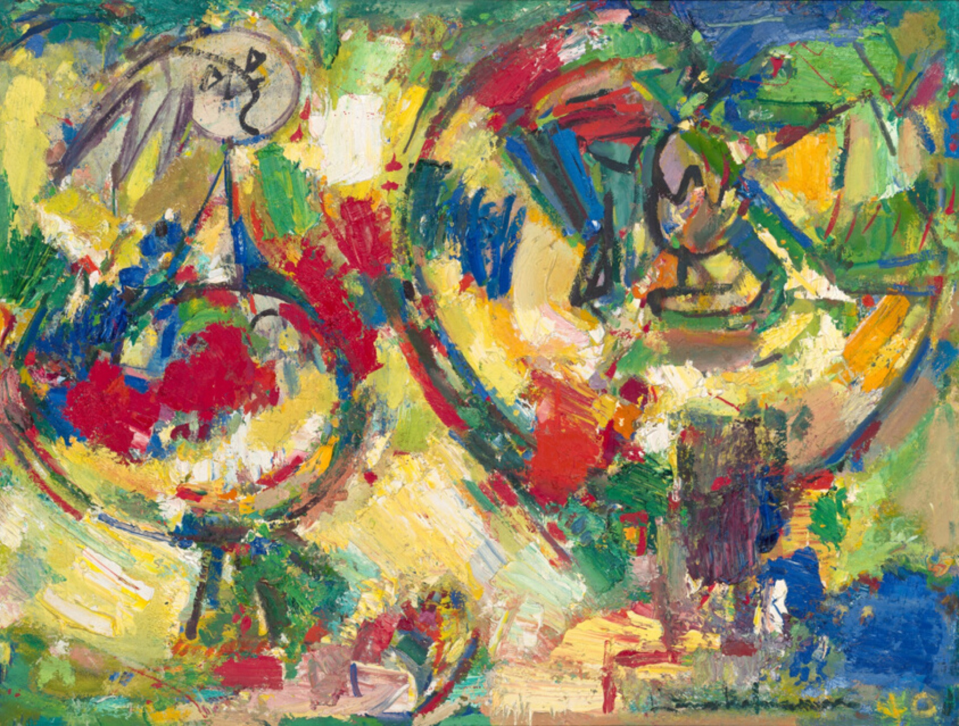 The Poet by Hans Hofmann, 1940